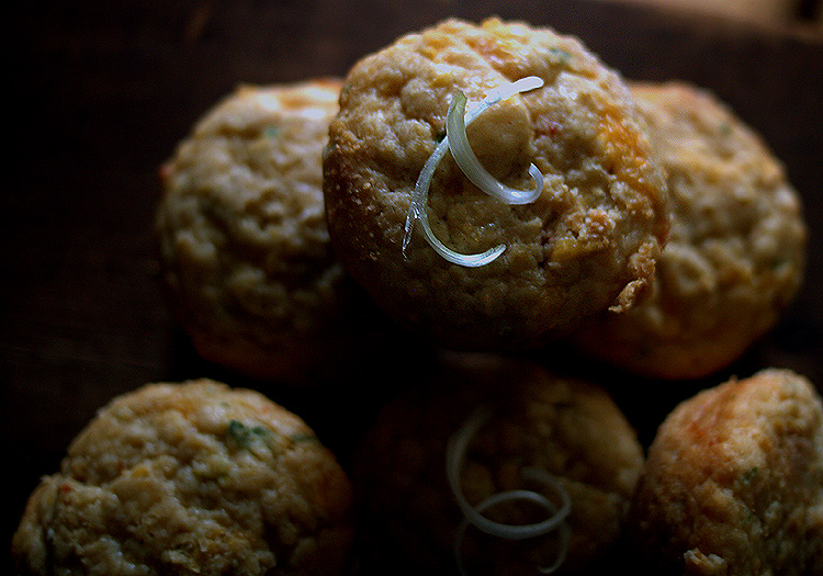 Muffins à la cajun